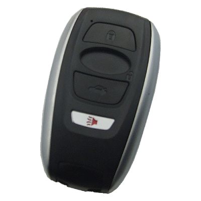 Subaru 4 button remote key shell with blade - 1