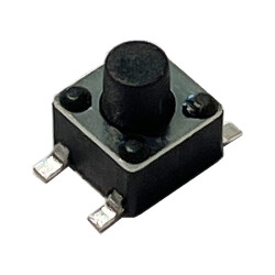 Switch 4 Pins Black - 