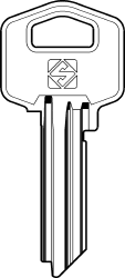CTE6 Key Blank - Silca