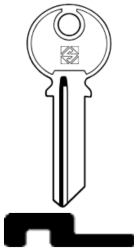 TL5 Key Blank - Silca