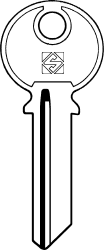 TL5R Key Blank - Silca