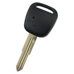 Toyota 1 button remote key with light hole TOY41 blade - Toyota