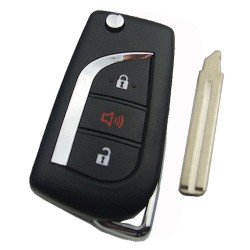 TOYOTA 2+1 Buttons Key Shell New Type - Toyota