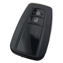 Toyota 2 button remote key blank with blade, the blade switch on the back-shell-part - Toyota