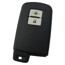 Toyota 2 button remote key shell ,the button is square and white - Toyota