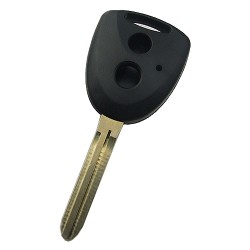 Toyota 2 button remote key shell with Toy43 blade used for FT - Toyota