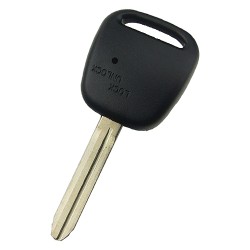 Toyota 2 button remote key with light hole with TOY43 blade - Toyota