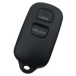 Toyota 2+1 button key blank the panic button is round - Toyota