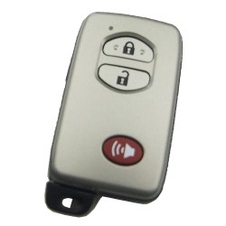 Toyota 2+1 button remote key shell - Toyota