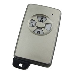 Toyota 3 button remote key shell with key blade - Toyota