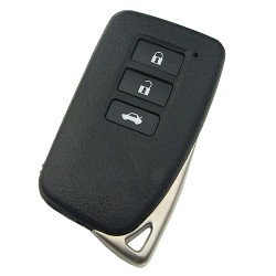 Toyota 3 button modified remote key blank - Toyota