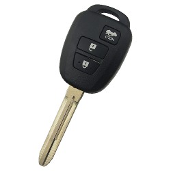 Toyota 3 button remote key blank - Toyota