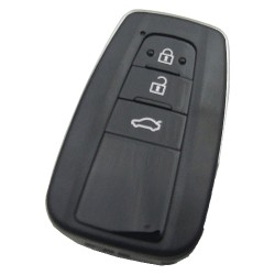 Toyota 3 button remote key blank with blade, the blade switch on the back-shell-part - Toyota