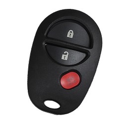 Toyota 3 button remote key shell - Toyota