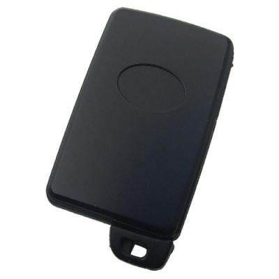 Toyota 3 button remote key shell , the blade with two side groove (black) - 2