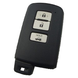 Toyota - Toyota 3 button remote key shell ,the button is square and white