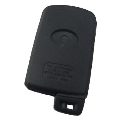 Toyota 3 button remote key shell ,the button is square and white - 2