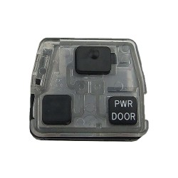 Toyota land cruiser prado 3 button remote shell - 1