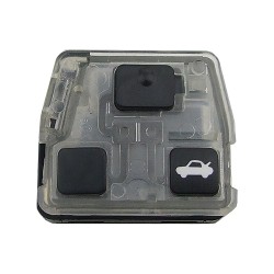Toyota land cruiser prado 3 button remote shell - Toyota