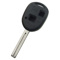 Toyota upgrade 2 button key shell with TOY40-SH2 blade - Toyota