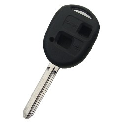 Toyota upgrade 2 button key shell with TOY43-SH2 blade - Toyota