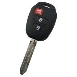 Toyota upgrade 2+1 button remote key blank - Toyota
