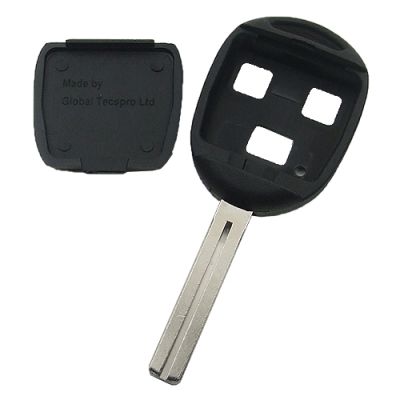 Toyota upgrade 3 button key shell with TOY48-SH3 blade - 3