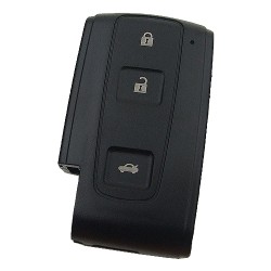 Toyota Verso Smart 3 Buttons Shell - Toyota