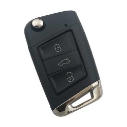 Volkswagen 3 Buttons Key Shell - Volkswagen
