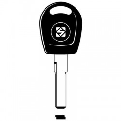 Volkswagen Silca Transponder Key - 1