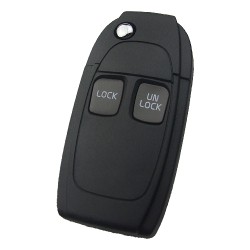 Volvo 2 button flip remote key shell - Volvo