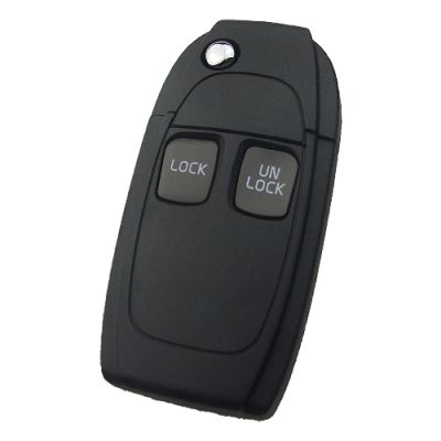 Volvo 2 button flip remote key shell - 1