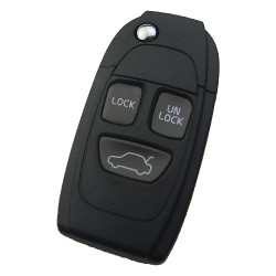 Volvo 3 Buttons Key Shell - 
