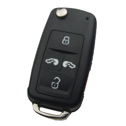 VW 4 button remote key shell - Volkswagen