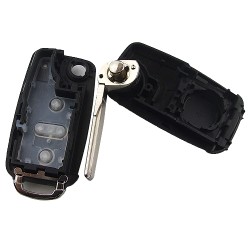 VW 4 button remote key shell - 3