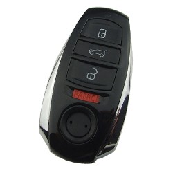 VW Touareg 3+1 button remote key shell - Volkswagen