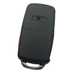 VW Touareg Proximity Flip Remote Key 3 Buttons 433MHz PCF7943A Transponder - 2