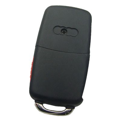 VW Touareg Proximity Flip Remote Key 3 Buttons 433MHz PCF7943A Transponder - 2