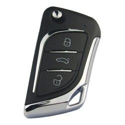 XHORSE FLIP REMOTE KEY 3 BUTTONS KNIFE STYLE WIRE TYPE XKLKS0EN -8522 - Xhorse