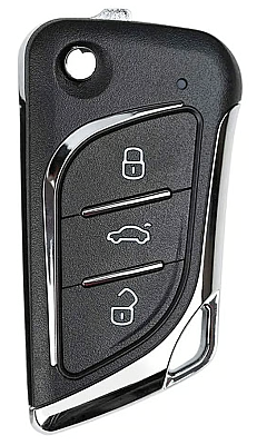 Xhorse Flip Remote Key 3 Buttons Knife Style Wire Type XKLKS2EN - 1