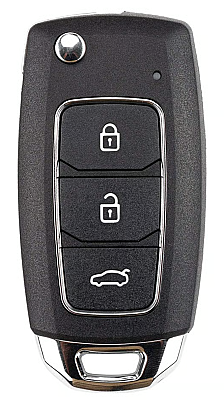 Xhorse Flip Remote Key Wire Universal 3 Buttons Hyundai Type - 1