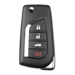  - Xhorse Flip Wired Universal 4 Buttons Toyota Type XKTO10EN