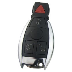 Mercedes - Xhorse Mercedes BGA Chrome Remote Key 3+1 Button 315-433MHz