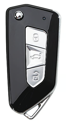 Xhorse Universal Wired Remote Electroplated Matte 3 Buttons - 1