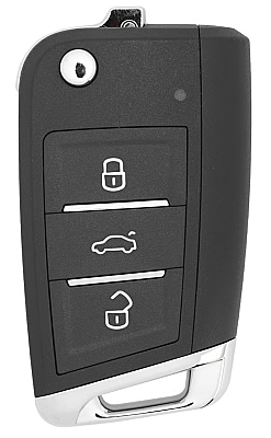 Xhorse VVDI Key Tool VVDI2 Flip Remote Key 3 Button XKMQB5EN - 1