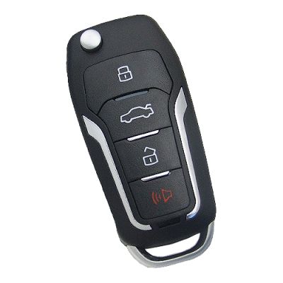 Xhorse VVDI Key Tool VVDI2 Flip Remote Key 3+1 Button Ford Type with Super Transponder XEFO01EN