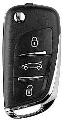 Xhorse VVDI Key Tool VVDI2 Universal Wire Remote Key 3 Buttons - 1