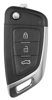 Xhorse VVDI Key Tool VVDI2 Wire Flip Remote Key 3 Buttons BMW - 1