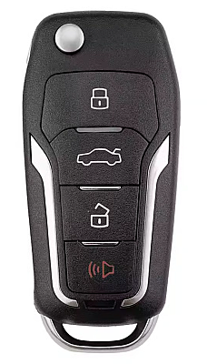 Xhorse VVDI Key Tool VVDI2 Wire Flip Remote Key Ford Type 4 Button - 1