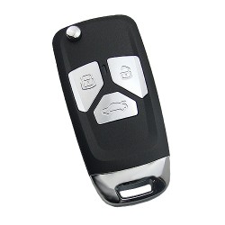 Xhorse - Xhorse VVDI Key Tool VVDI2 Wireless Flip Remote Key 3 Button XNAU01EN